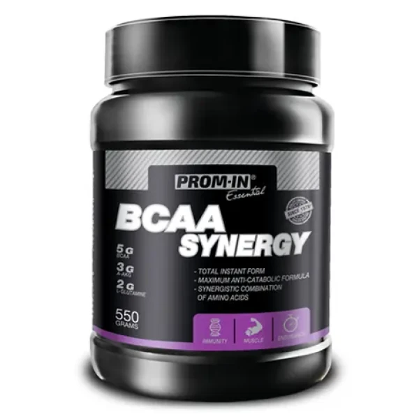 Prom-In Essential BCAA Synergy 550 g zelené jablko (06297)