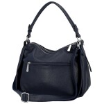 Trendy dámská koženková kabelka na rameno Magdalena, tmavě modrá