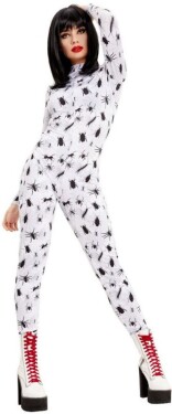 Smiffys.com Kostým - Kombinéza s pavouky Velikost: M