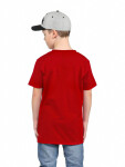 Horsefeathers BASE TRUE RED dětské tričko krátkým rukávem XL