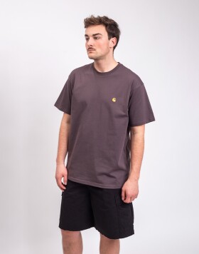 Tričko Carhartt WIP S/S Chase T-Shirt Shale/Gold