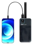PORT CONNECT Powerbanka 30 000 mAh / Powerbanka / 2x USB-A QC / USB-C a Micro USB vstup / LCD displej (907003)