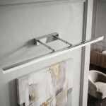 Koupelnové nástěnné LED svítidlo APP1871-1W 80cm CHROME OSW-66027