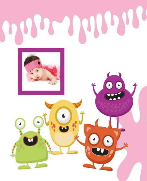 Fotoalbum dětské Spookies růžové,