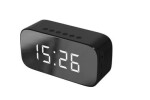 SETTY MIRROR CLOCK GB-200 černá / Bluetooth reproduktor s hodinami / Bluetooth 5.0 / 1200 mAh / dosah 10 m (BLUHFPGB200SETBK)