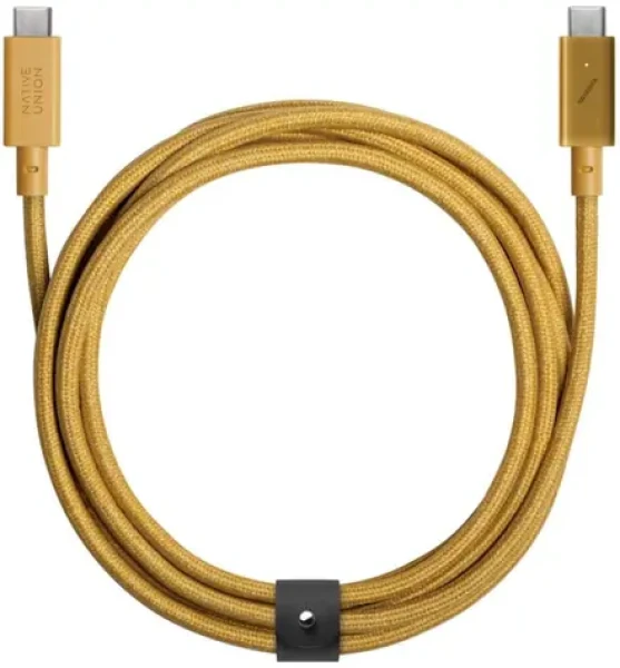 Native Union Belt Cable Pro USB-C - Lighning 2.4m oranžová (BELT-PRO2-KFT-NP)