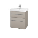 Dřevojas - Umyvadlová skříňka GO SZZ2 55 - N07 Stone / Úchytka T02 / N07 Stone 204785B