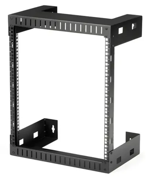StarTech 12U nástěnný rozváděč černá / Nástěnný rozváděč / 504×641×305 mm / nosnost 90 kg (RK12WALLO)