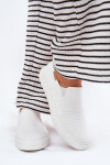 Dámské Tenisky Slip-On Big Star RR274717 Bílé 37