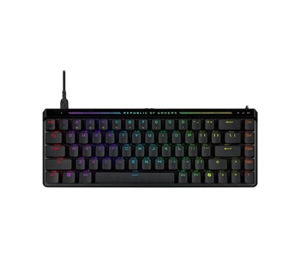 ASUS Klávesnice ROG FALCHION ACE HFX, Mechanická, Magnetický switch, USB, US, černá EDF_1663062