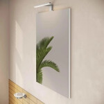 Koupelnová sestava s umyvadlem zrcadlem a osvětlením VitrA Mia 59x61x39,5 cm bílá lesk MIASETFP60B MIASETFP60B