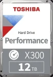 Toshiba X300 Performance 12TB / 3.5" / 7 200 rpm / 512MB cache / SATA III / CMR (HDWR51CUZSVA)