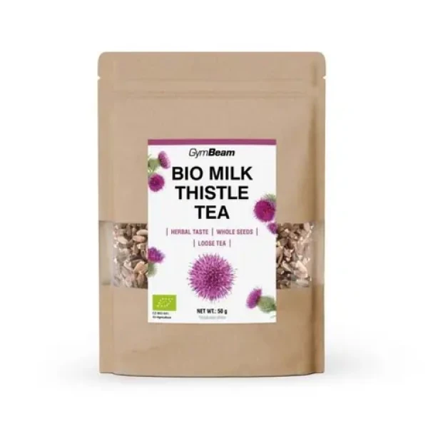 BIO čaj z ostropestřce mariánského - GymBeam (50 g) (106825-1-50g)