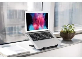 Manhattan Stojan pro notebook 5 poloh / Stojan pro notebook / 10-15,6" / nosnost 5 kg / ocel / černá (462129)