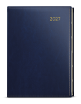 Týdenní diář 2027 Baloušek Oskar Premier A5 modrá