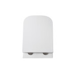 INVENA - WC mísa závěsná, Malaga čtvercová, s prkénkem soft-close CE-96-001-L