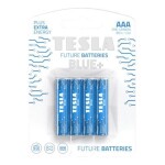 TESLA BLUE+ Zinc Carbon mikrotužková baterie AAA (R03) 4 ks / blister (1099137200)