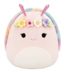 Squishmallows Růžový šnek Silvina