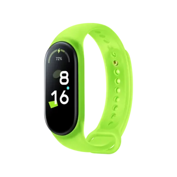 Xiaomi Náhradní řemínek pro Xiaomi Smart Band 7 - NEON GREEN (neonově zelená) (BHR6490GL)
