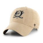 47 Brand Pánská kšiltovka Anaheim Ducks NHL Ballpark Suede ’47 CLEAN UP