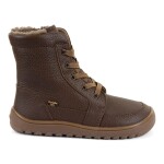 Dětské zimní barefoot boty UP TEX CORE Brown Froddo G3160260-1 - 38