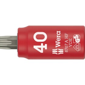 Wera 8767 A VDE HF 05005926001 TORX vložka pro nástrčný klíč funkce zadržení 1/4 T 40 1/4