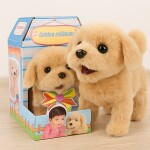 MalPlay Plyšový pejsek na baterie Golden Retriver