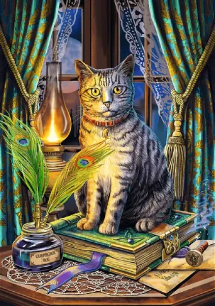 Trefl - Puzzle - Premium Plus Magic Collection: Kniha stínů