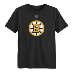 Outerstuff Dětské tričko David Pastrnak #88 Boston Bruins NHL Flat Name & Number Short Sleeve Cotton Velikost: 5 – 6 let