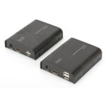 Digitus DS-55202 HDMI™, USB extender (prodloužení) přes síťový kabel RJ45