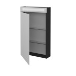 Dřevojas - Jednodveřová galerka AIR GAOE 50 - N03 Graphite / Levé 238728
