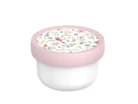 Little Dutch Box na ovoce s vidličkou Fairy Wonders růžová/bílá (107430065409LD)