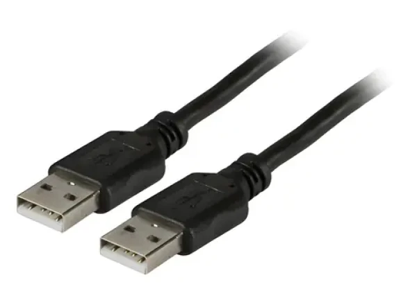 EFB USB kabel A-A 5 m černá / USB kabel / USB 2.0 / 480 Mbit/s (K5253SW.5)
