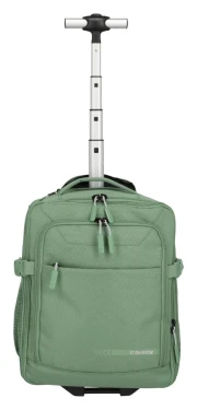 Travelite Kick Off Trolley Backpack Sage Green 24/28 L TRAVELITE-6922-80
