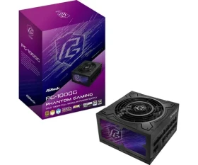 ASRock Phantom Gaming PG-1000G černá / Zdroj / 1000 W / ATX 3.1 / 80 PLUS Gold / Modulární (90-UXP100-GFEAAB)