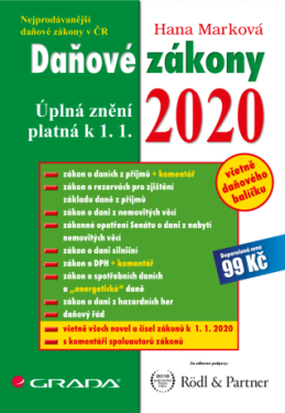 Daňové zákony 2020 - Hana Marková - e-kniha
