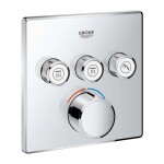 GROHE - SmartControl Baterie pod omítku, 3 výstupy, chrom 29149000