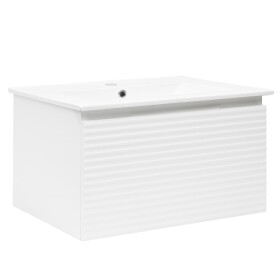 Koupelnová skříňka s umyvadlem Naturel Savona 98x43x44,8 cm bílá lesk SAVONA100BI SAVONA100BI