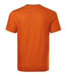 Base tričko unisex oranžová 11 (brand label) 4XL