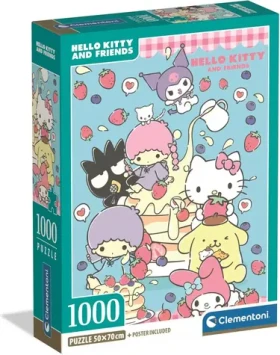 CLEMENTONI Puzzle Hello Kitty a přátelé