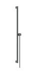 HANSGROHE - Unica Sprchová tyč 95 cm, se sprchovou hadicí, kartáčovaný černý chrom 24405340