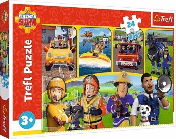 Puzzle Požárník Sam Sam přátelé MAXI