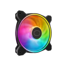 Cooler Master Master fan MF120 Halo2 černá / 120mm / Riffle bearing / 2050 RPM / 51.9 CFM / 4-pin PWM (MFL-B2DN-21NP2-R2)