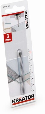 PowerPlus KRT011101 - Vrták do obkladů, dlaždic a skla 3 x 62 mm