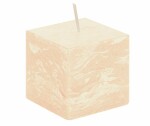 Svíčka kostka krémová rustikální 68/68/65 Gala kerzen Svíčka kostka krémová rustikální 68/68/65 Gala kerzen
