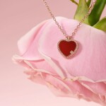 Náhrdelník Lovelight - rose gold, stříbro 925/1000, Zlatá 40 cm + 5 cm (prodloužení)