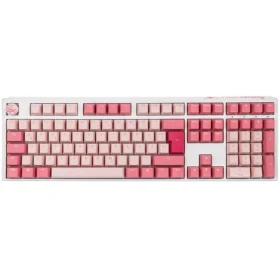 Ducky One 3 Cherry MX-Black-Clear-Top růžová / herní klávesnice / mechanická / drátová USB-C / DE (DKON2108-HDEPDGOWWPC2)