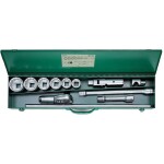 Wera 005440 Magnetická lišta B Deep 1 se sadou prodloužených nástrčných hlavic 8 ÷ 19 mm typ 8790 HMB Deep 3/8" (Sada 9 dílů) 05005440001