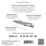 DR Strings Dragon Skin+ DBQ5-40