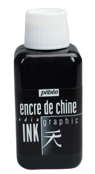 Pébéo Indický grafický inkoust 250 ml